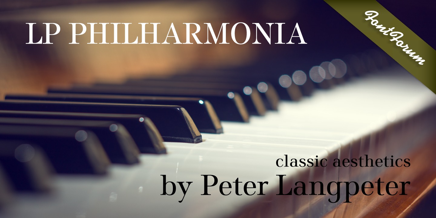 LP Philharmonia Font preview